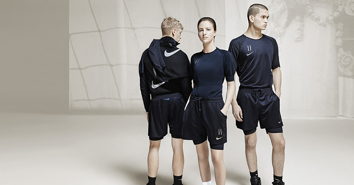 kim jones nike track pant navy